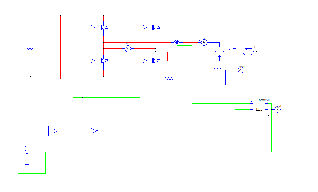 Recovered simulation schematic